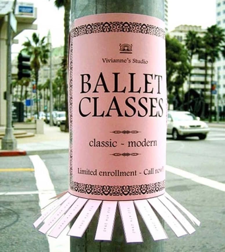 Moda BALLET CLASSES AD