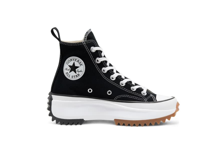 Producto Converse negros plataforma 