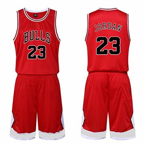 Moda Daoseng Niño NBA Michael Jordan # 23 Chicago Bulls Retro Pantalones Cortos