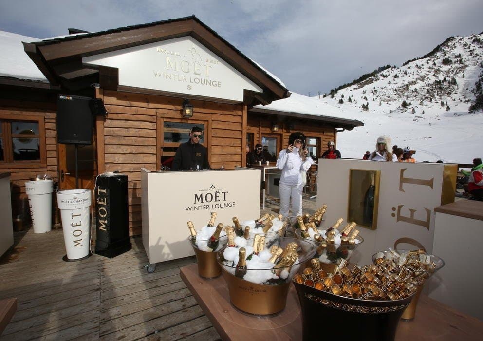 Lugar Moët Winter Lounge