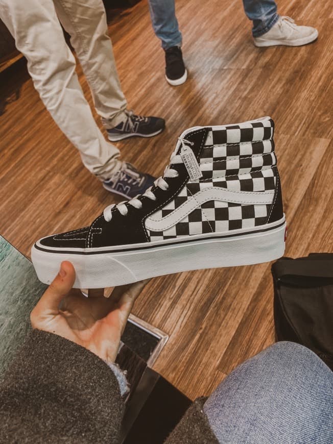 Moda Ténis plataforma Sk8-Hi 2.0 | Checkerboard | Vans