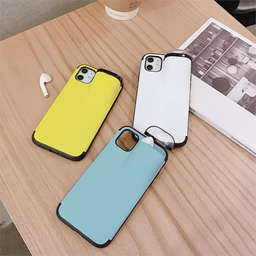 Moda Capa iPhone + AirPods 