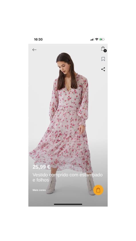 Producto vestido com estampado 