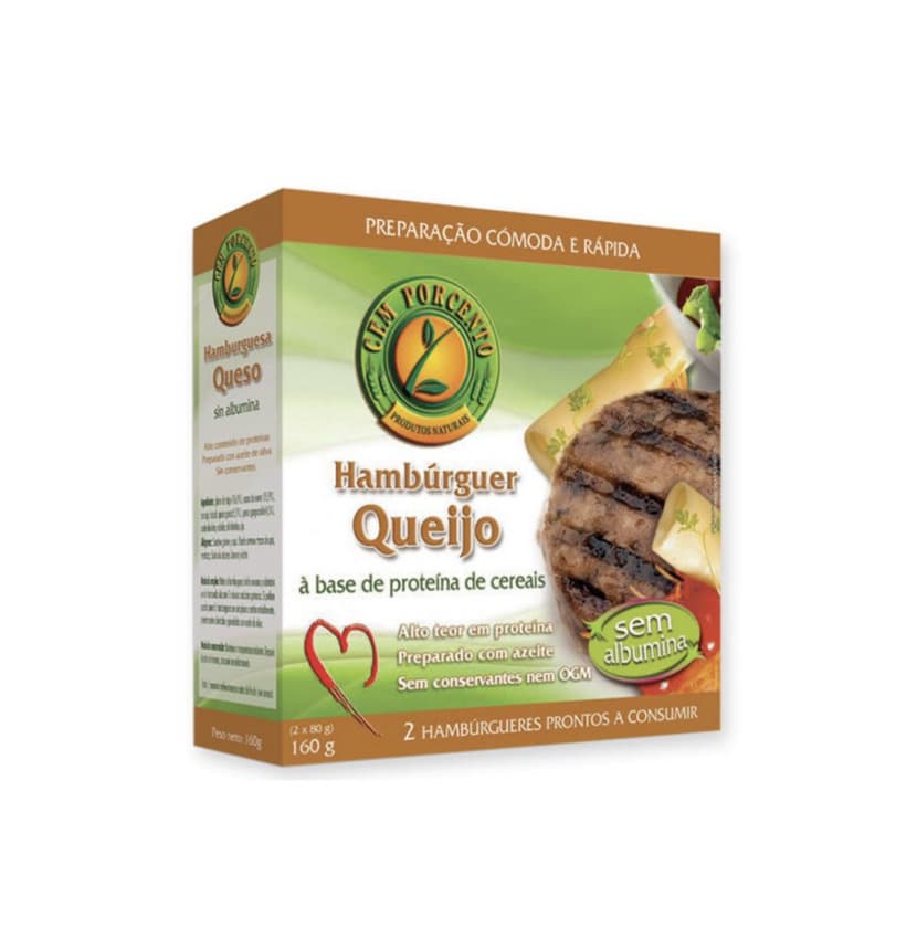 Product Hambúrguer Vegetariano de Queijo