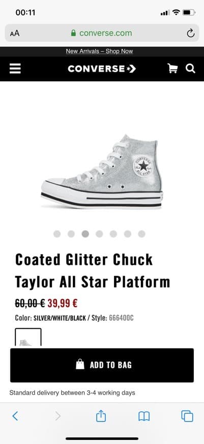 Moda Glitter All Star