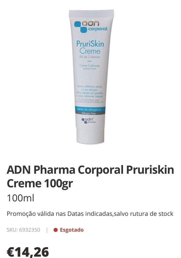 Moda PruriSkin Creme