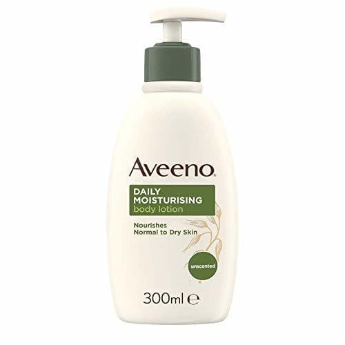 Belleza Aveeno loción hidratante 300ml con harina de avena coloidal