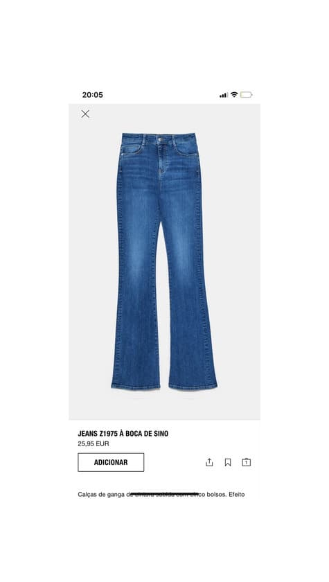 Producto Jeans Zara