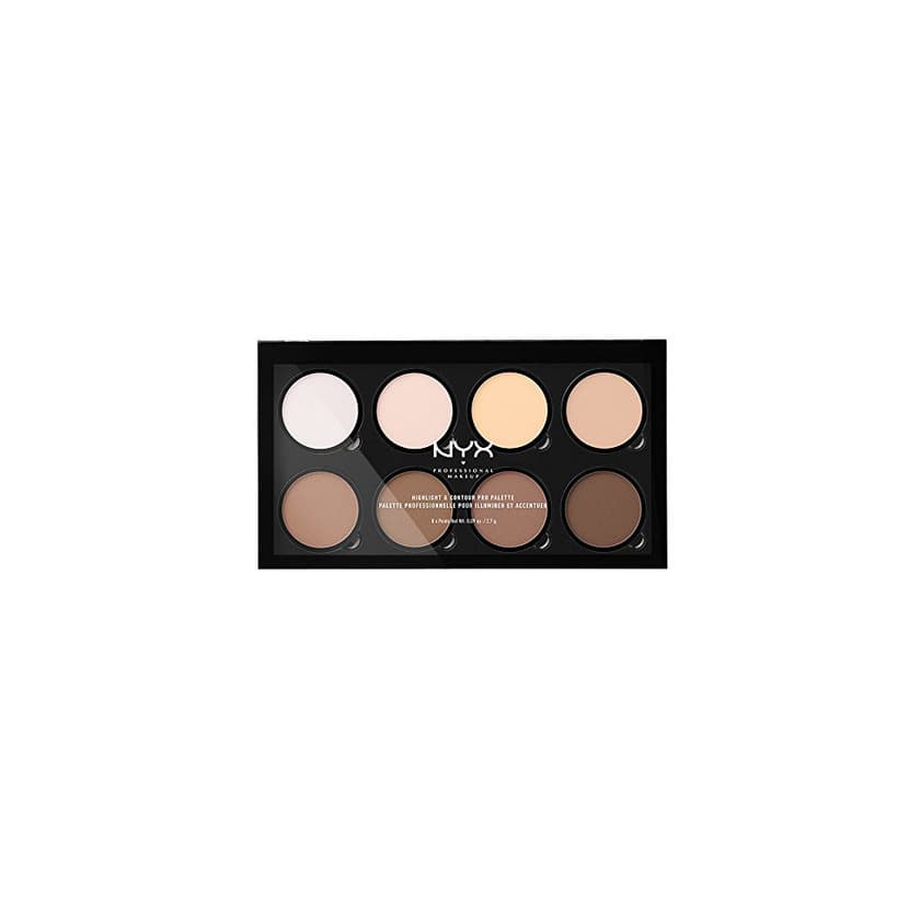 Beauty NYX Professional Makeup Paleta de contouring Highlight & Contour Pro Palette