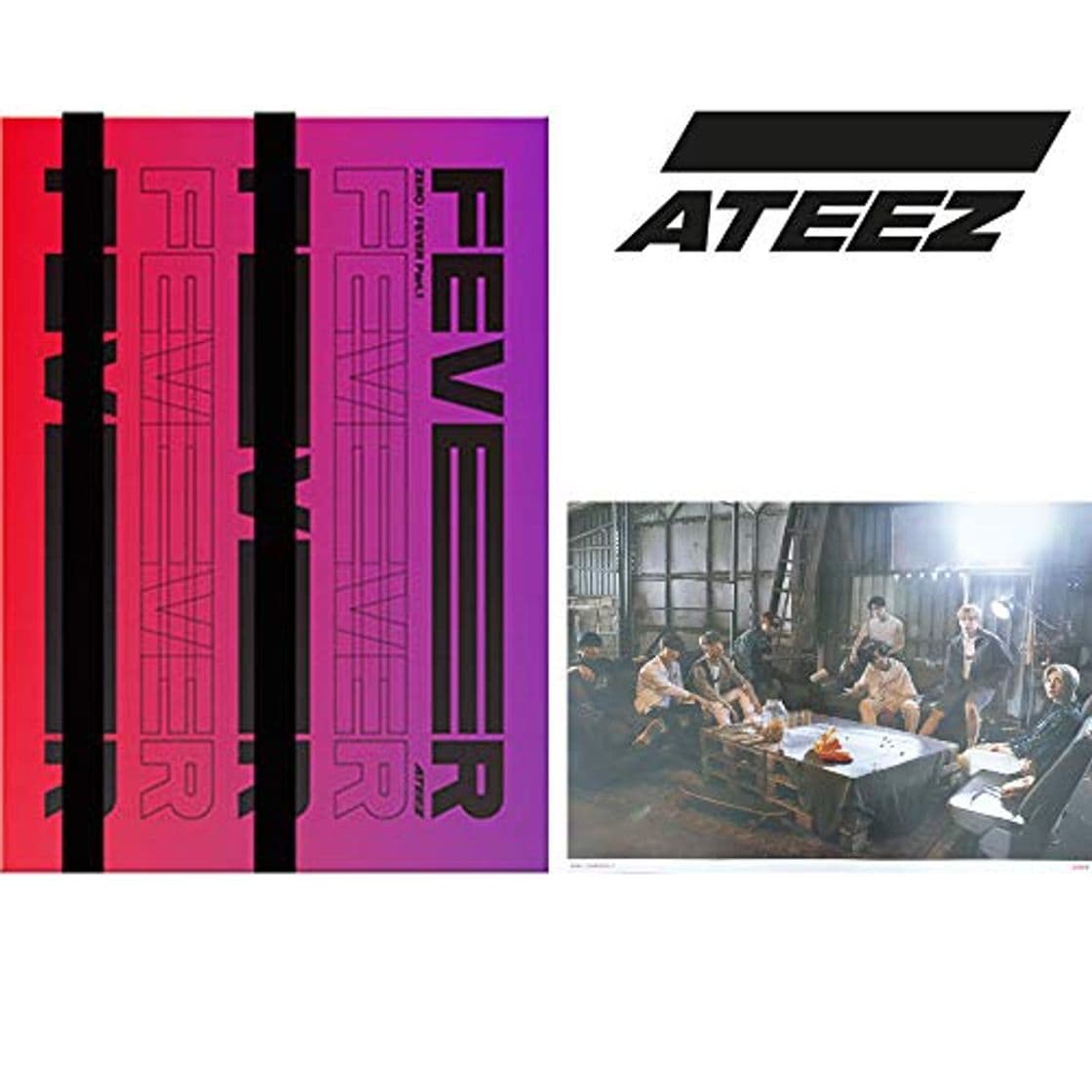 Product ATEEZ Zero : Fever Part.1 5th Mini Album PreOrder PT 1 (Diary