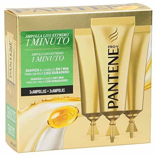 Beauty PANTENE AMPOLLA CAPILARES SUAVE Y LISO 1 MINUTO 3X 15ML