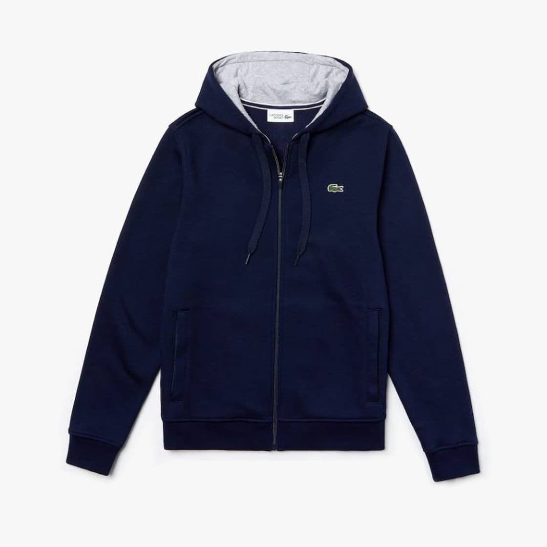 Product Sweatshirt com fecho de correr lacoste