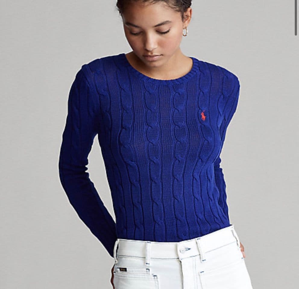 Product Polo Ralph Lauren
• Cable-Knit Cotton Jumper