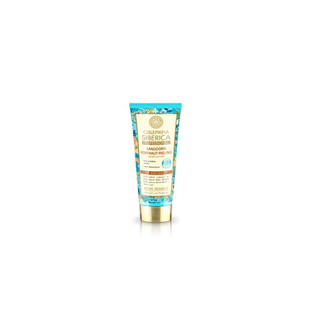 Product Natura siberica Espino cabeza exfoliante de piel, para cualquier tipo de pelo,