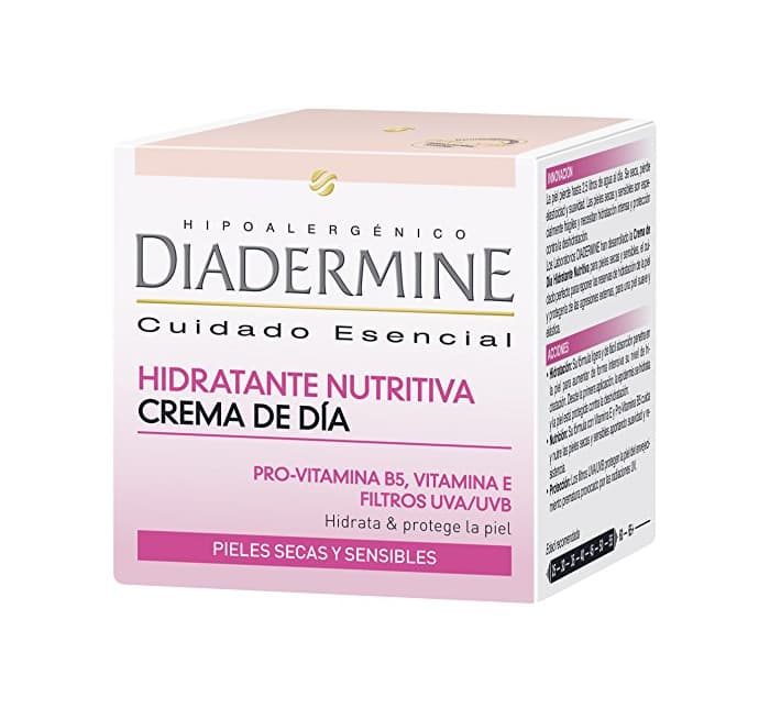 Belleza Díadermine Cuidado Esencial Crema de Día Para Piel Seca Y Sensible