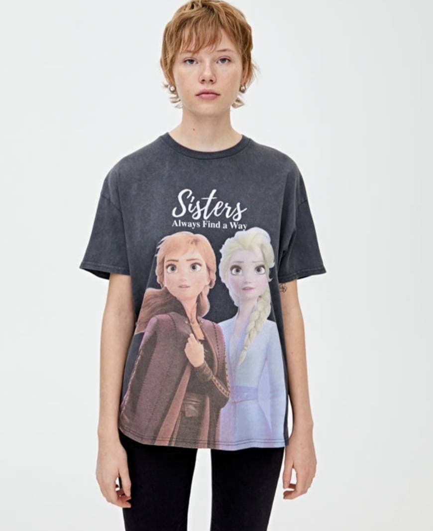 Moda Camiseta Frozen de Ana y Elsa😍