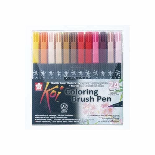 Product Sakura KOI Coloring Brush Set 24 - Pack de 24 rotuladores