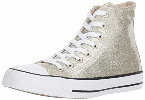 Moda Converse Women's Chuck Taylor All Star Glitter Canvas High Top Sneaker