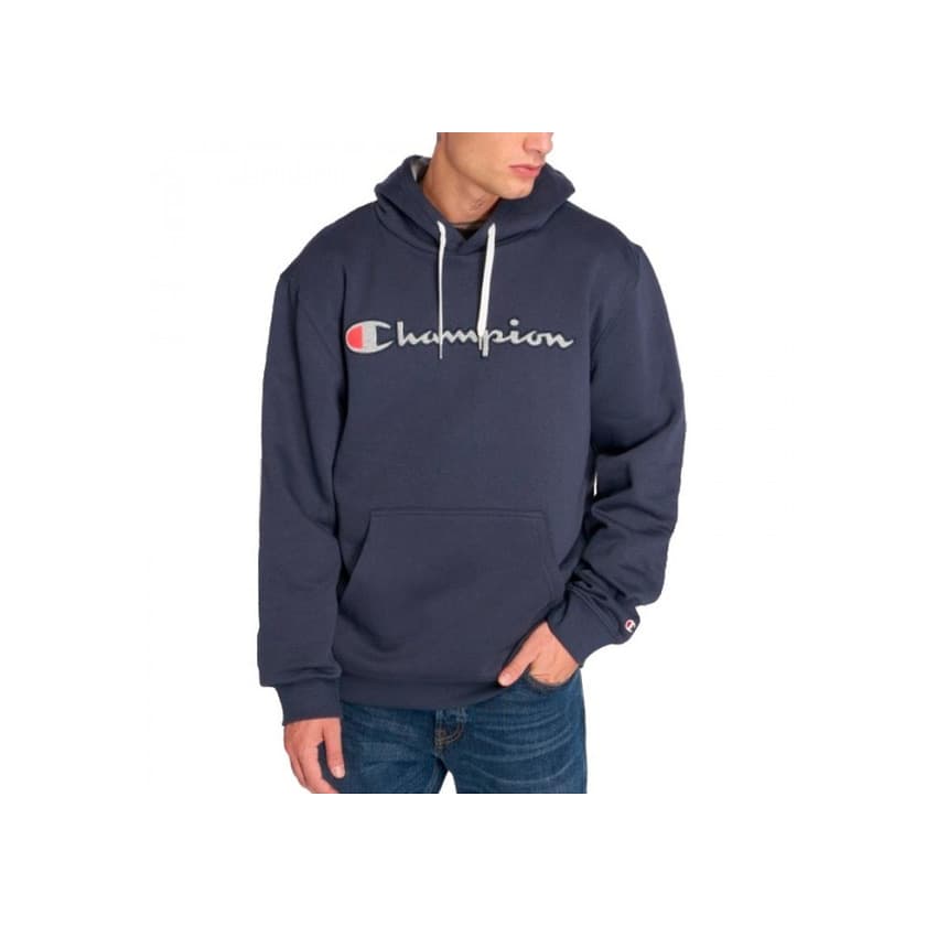 Fashion Champion Classic Logo para Hombre Sudadera, Azul