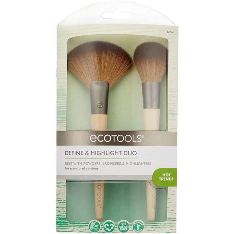 Belleza Ecotools Brochas para Definir e Iluminar El Rostro