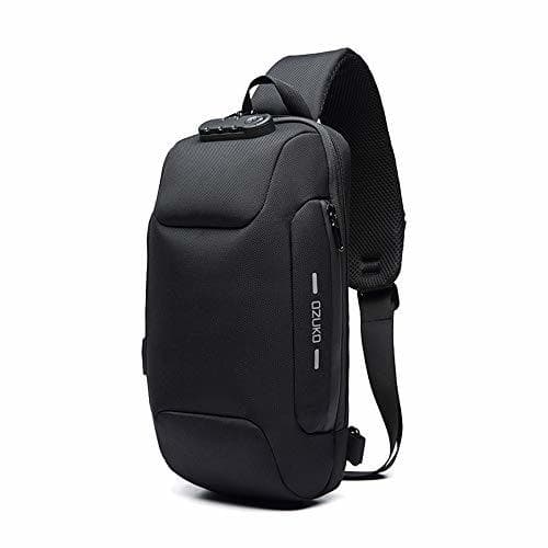 Producto OZUKO Casual Sling Bag, Mochila de Hombro Bolsas de Hombro Impermeable Crossbody