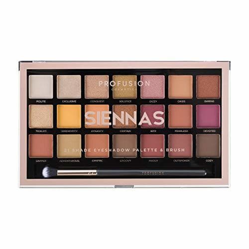 Beauty Profusion Cosmetics - Colección de 21 Paletas De Sombras De Ojos y