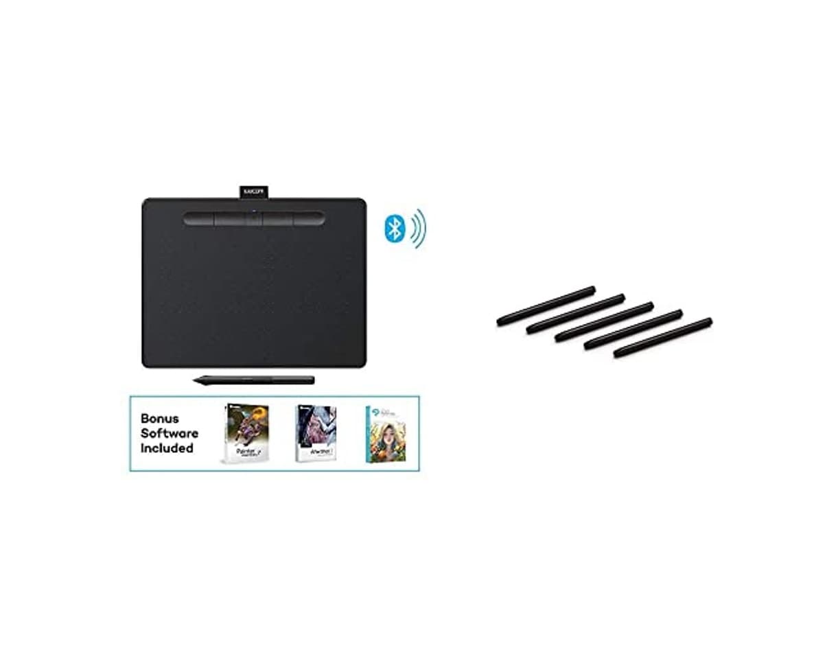 Product Wacom Intuos Graphics Drawing Tablet with 3 Bonus Software 