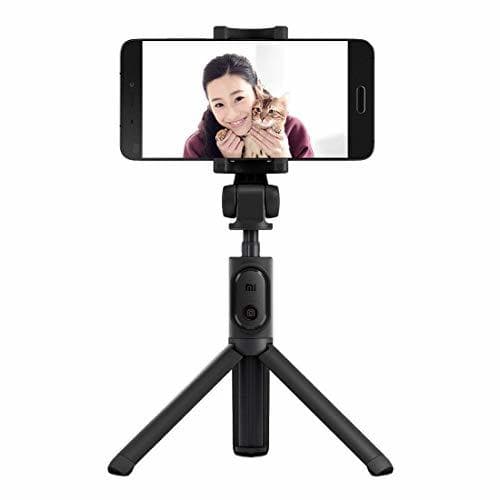 Electrónica Palo Selfie Xiaomi Selfie Stick Tripod Black - Bluetooth 3.0 - Aluminio - Funciã 'n TrÃpode