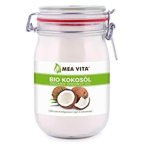 Product Aceite de coco ecológico MeaVita en tarro de planchado, nativo, 1 unidad