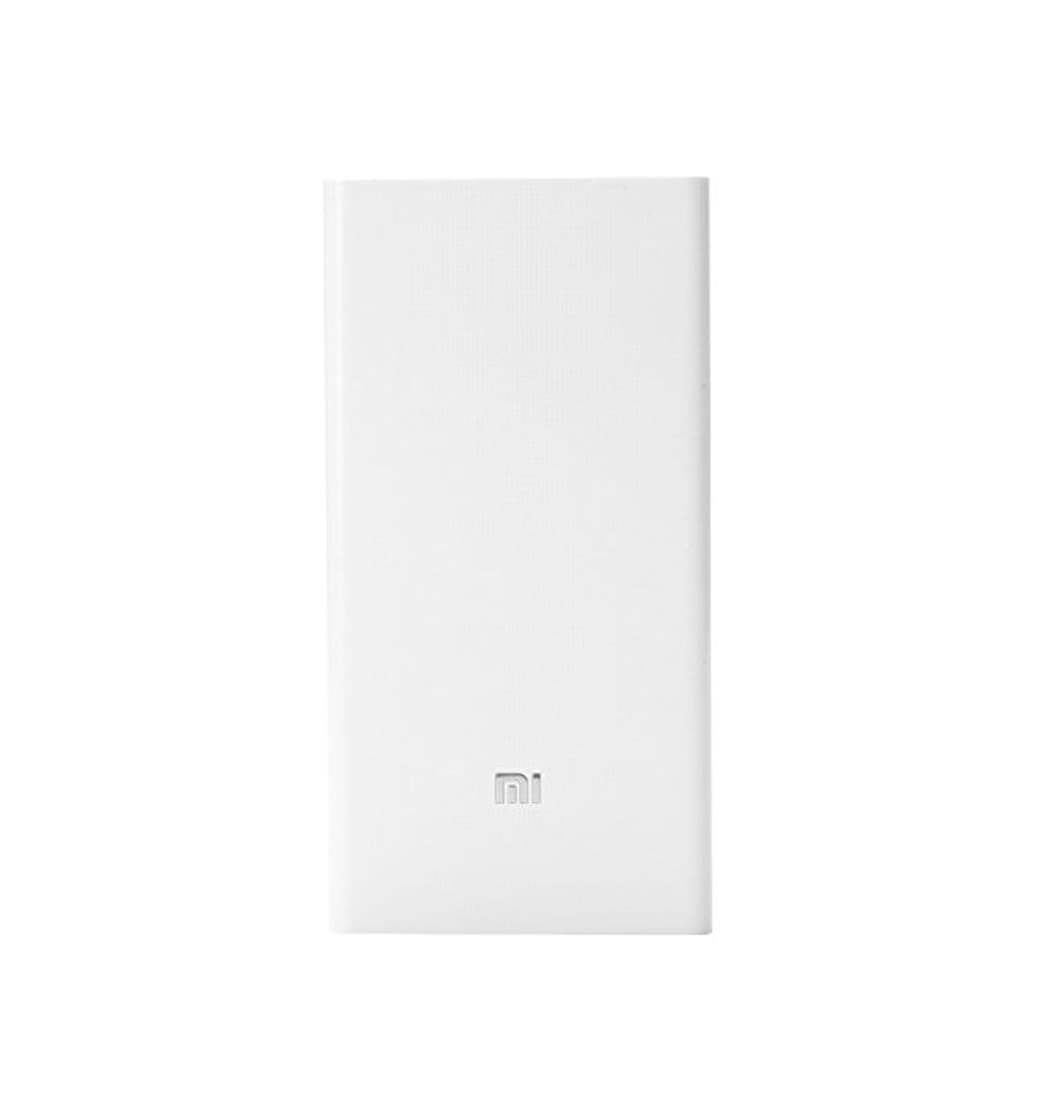 Product Power Bank Xiaomi 20000 mAh portátil cargador de batería Blanco para Smartphone Tablet