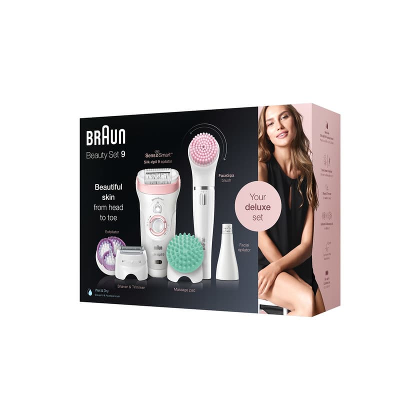 Product BRAUN

Depiladora Braun Silk-épil Beauty Set 9/985 De Lujo 7