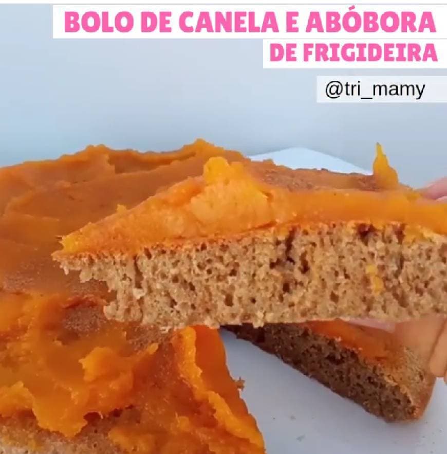 Fashion Bolo de canela e abóbora de frigideira