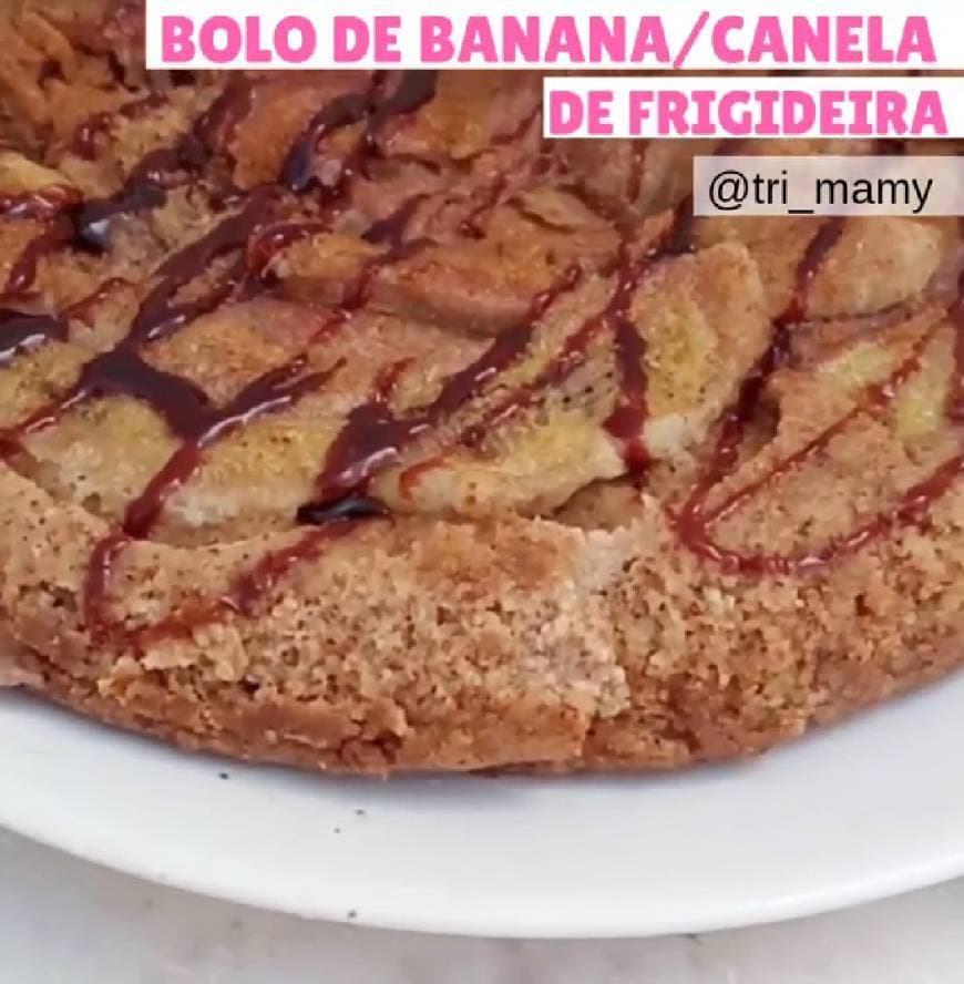 Fashion Bolo de banana e canela de frigideira