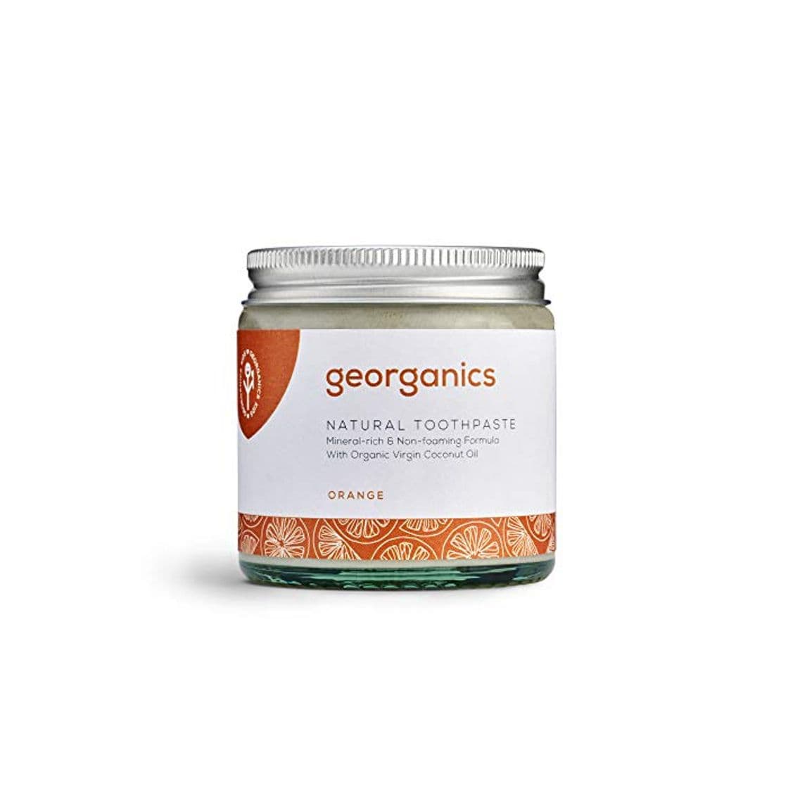 Beauty georganics Remineralizante Natural Aceite Coco Orgánico pasta dental blanqueadora 120ml