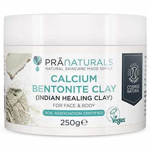 Belleza PraNaturals Mascarilla Facial de Arcilla Bentonita 250g