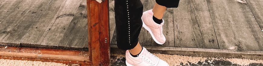 Fashion Reebok sapatilhas rosa 