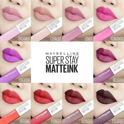 Product Superstay Matte Ink lipstick