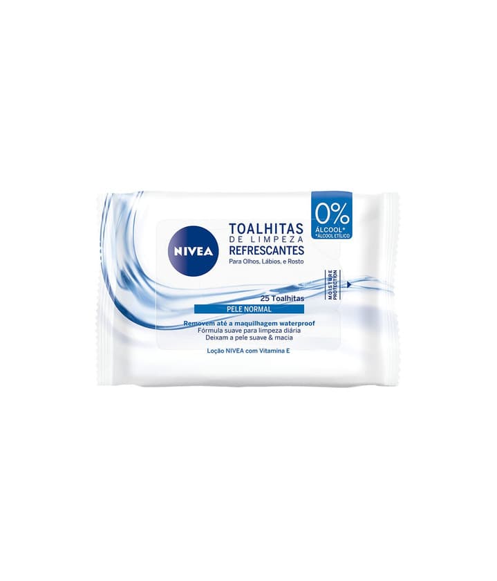 Product Nivea TOALHITAS DE LIMPEZA REFRESCANTES 3 EM 1