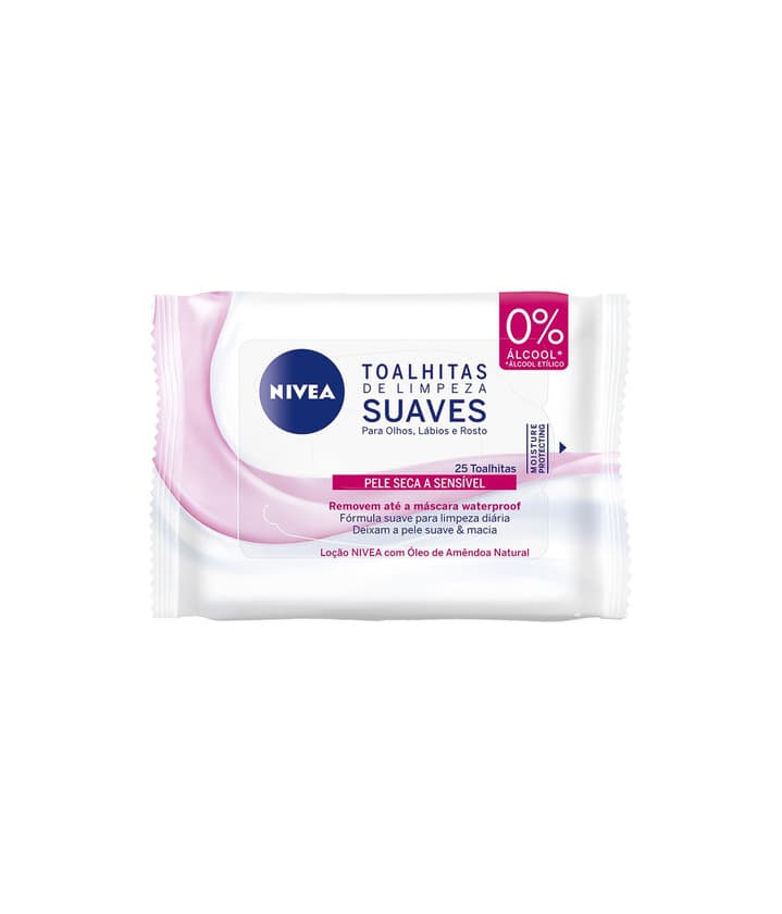 Product Nivea TOALHITAS DE LIMPEZA SUAVES 3 EM 1