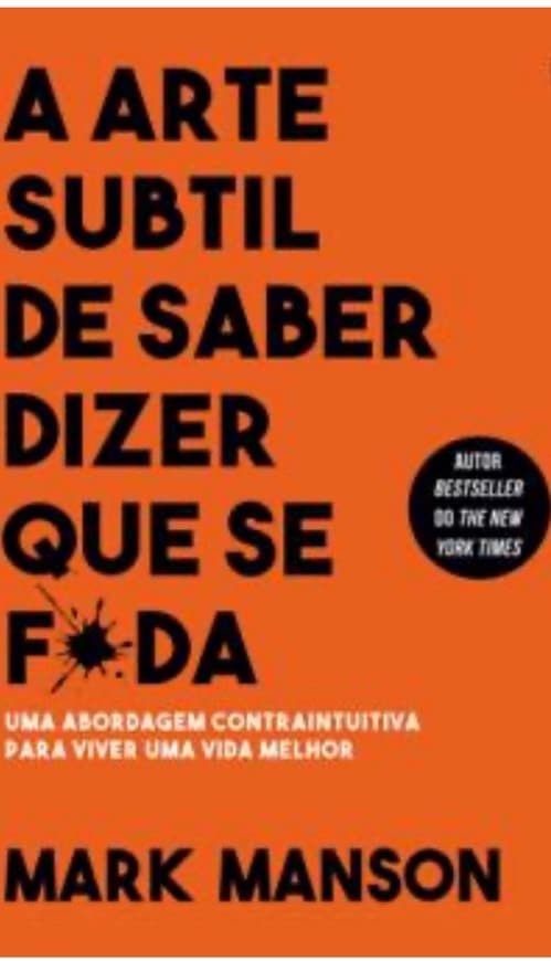 Libro A arte subtil de saber dizer que se foda 