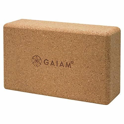 Place Gaiam Bloque Yoga Corcho Eco Posiciones Extensión Yoga Block Cork Brick 52292