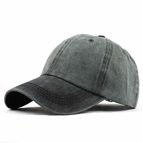 Fashion TWIFER Gorra de béisbol de algodón Hombre Mujer de Estilo Vintage Ajustable