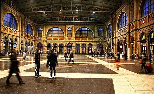 Lugar Zürich Central Train Station