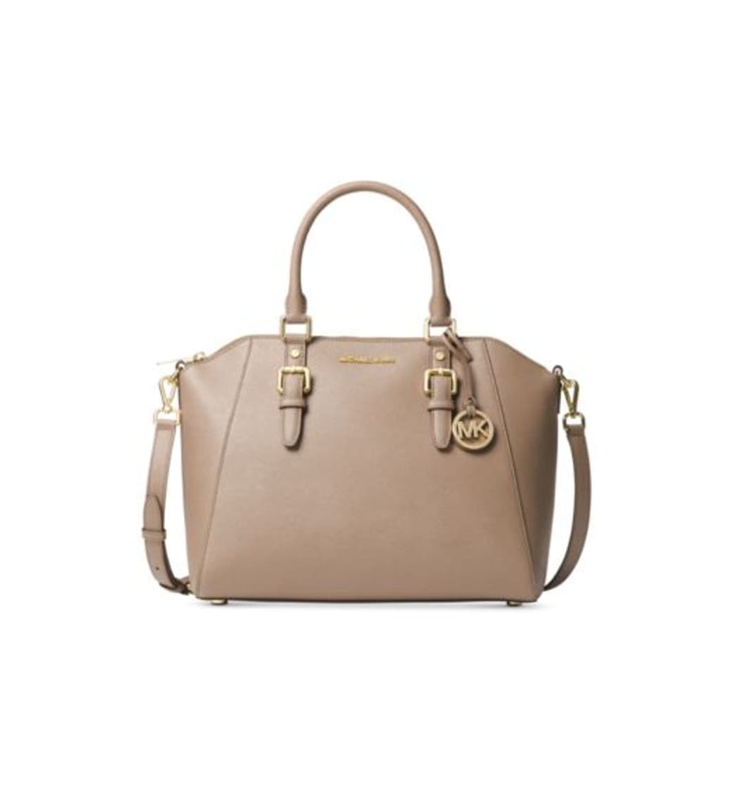 Product Michael Kors Large Ciara Top Zip Womens Saffiano Leather Satchel