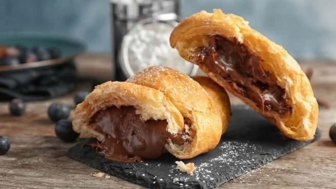 Fashion Como hacer croissants de hojaldre rellenos de Nutella - Recetas de ...