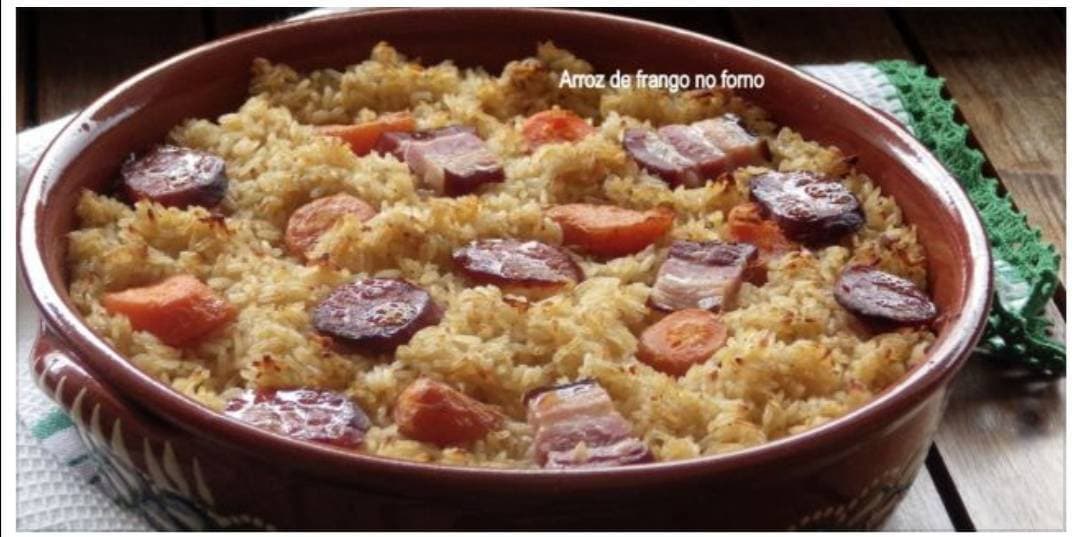 Moda Arroz de frango no forno