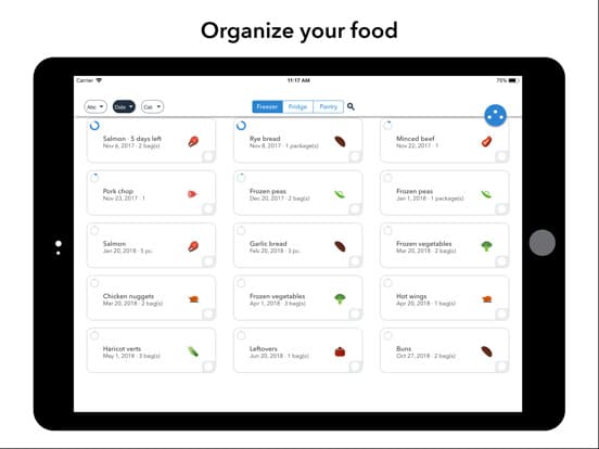 App Nowaste- comida lista