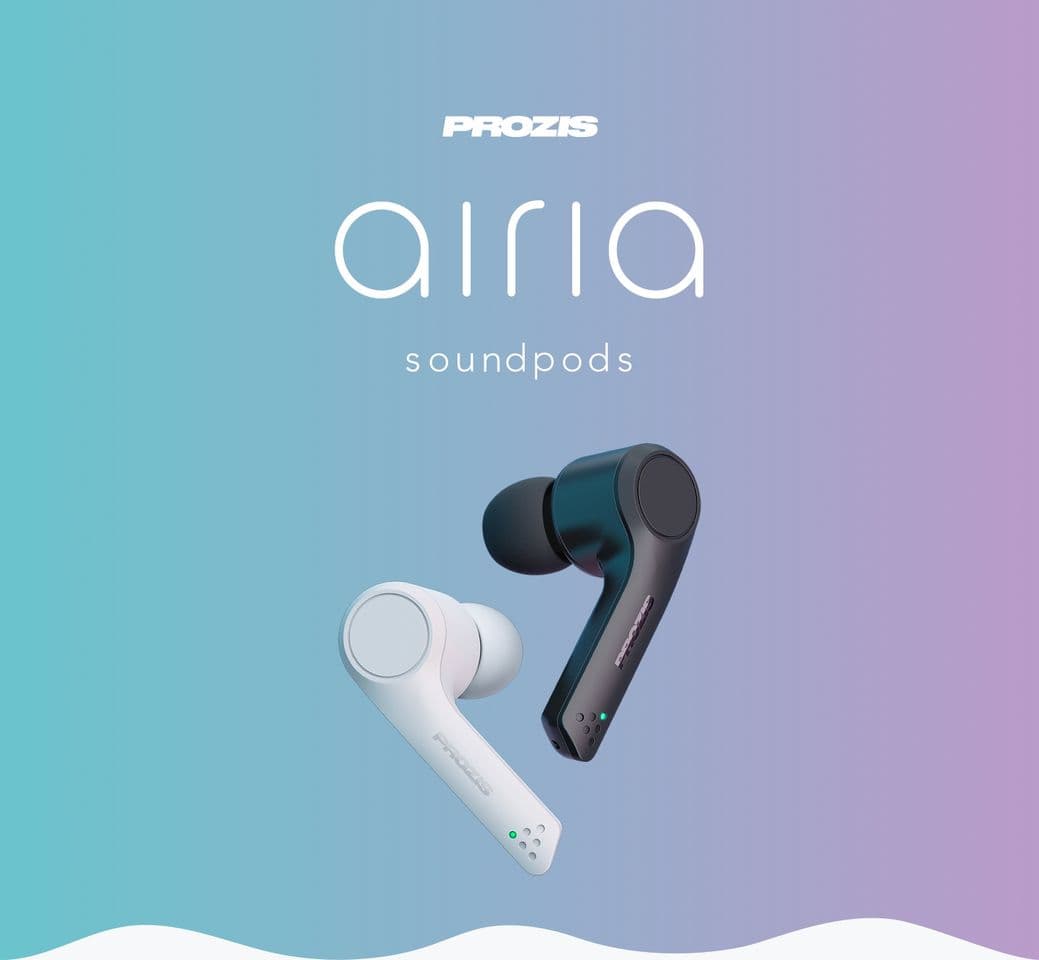 Fashion Airia - Auriculares True Wireless -Brancos - Áudio | Prozis