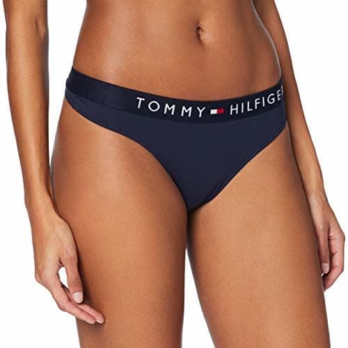 Moda Tommy Hilfiger Thong Tanga, Azul