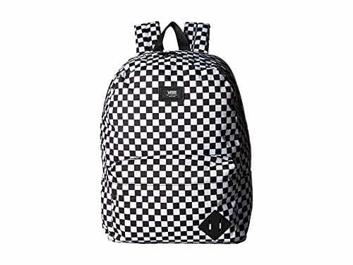 Moda Vans SS20 Mochila Antigua SKOOL III OS Black White Check